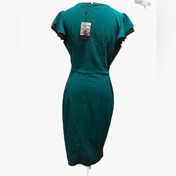 MIUSOL Button Detail Split Hem Dress - Picture 3 of 10